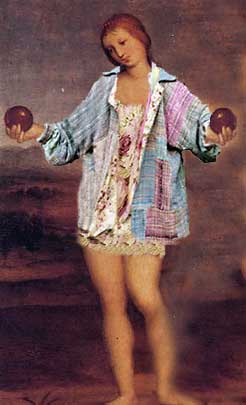 Raphael's Grace wears a floral-lined PatchJacket.